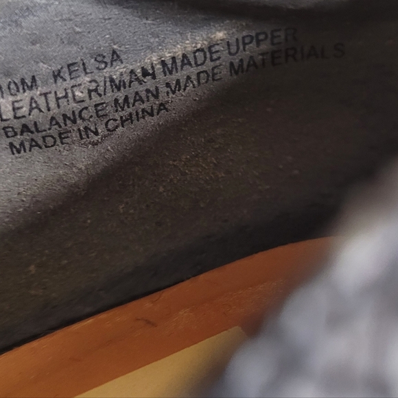 Dolce Vita Kelsa Leather Flats 10 Gray Snakeskin Heel Slip On D'Orsay Loafers - Picture 9 of 9